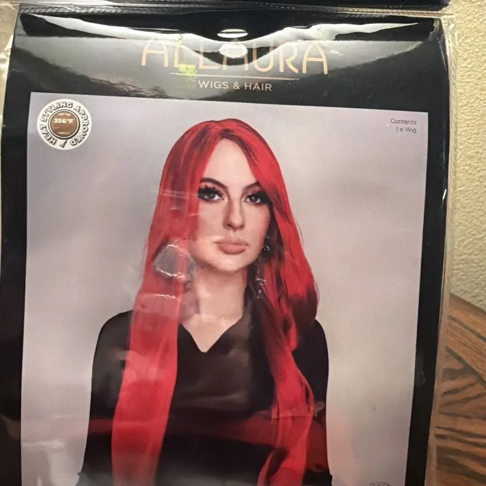 ALLAURA Compatible with Dark Phoenix Wig for X-men Cosplay